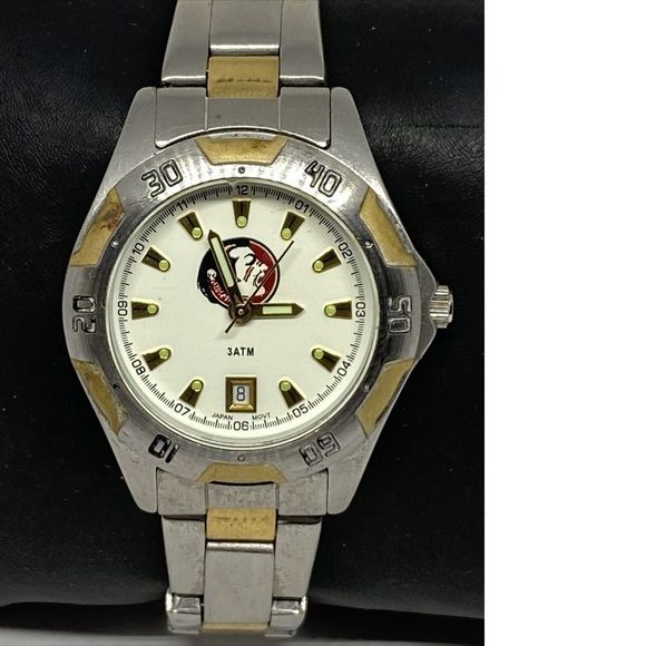 Logoart Women's Silver/Gold Stainless Steel Analog Dial Quartz Wrist Watch XR930 - Picture 2 of 12